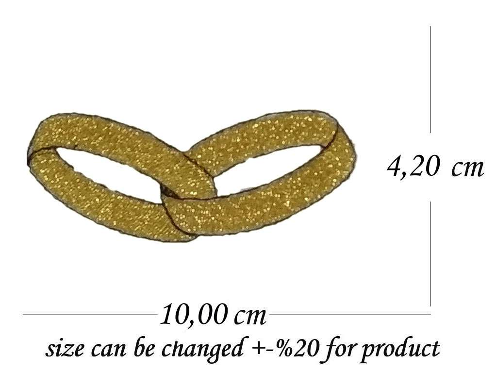 Yüzük İsme Özel Tasarımlı Havlu, Yüzük Temalı Hediyelik Havlu %100 Pamuk  50x90cm