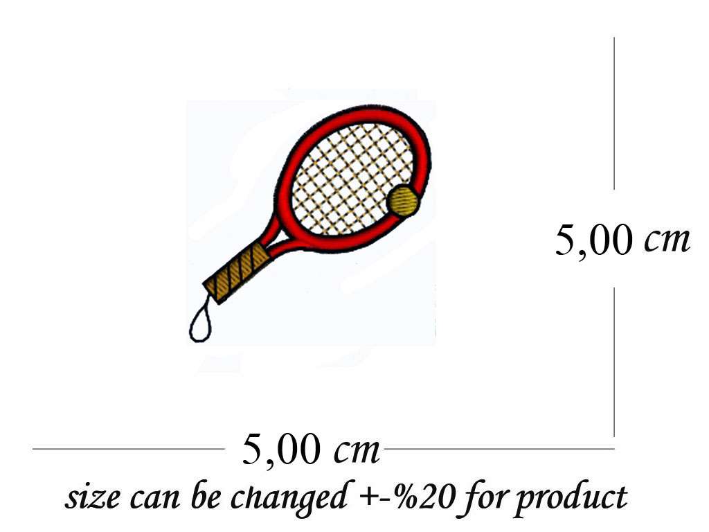 Tenis Raketli İsme Özel Tasarımlı Havlu, Tenis Raket 3 Temalı Sporcu Ter Havlusu %100 Pamuk  50x90cm